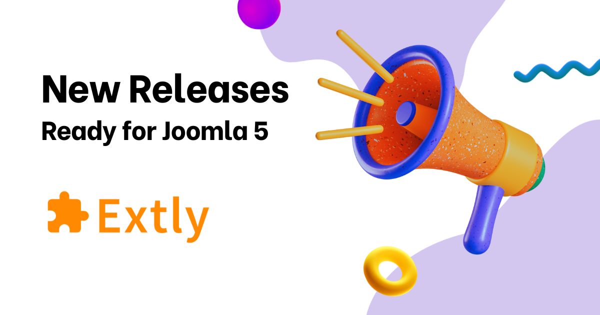 Annoucement: New Releases Ready for Joomla 5