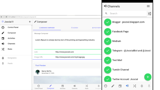 Joocial 9 Beta 1 is here! - New User Interface