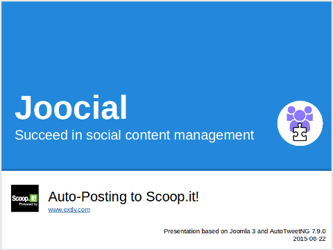 AutoTweetNG Joocial: auto-posting to Scoop.it