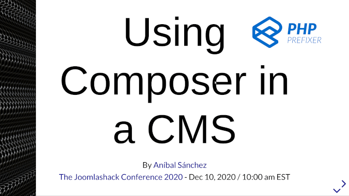 Using Composer in a Content Management System