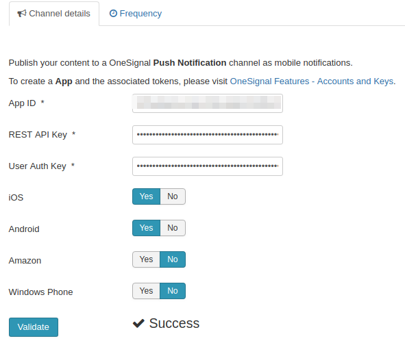 onesignal push notifications