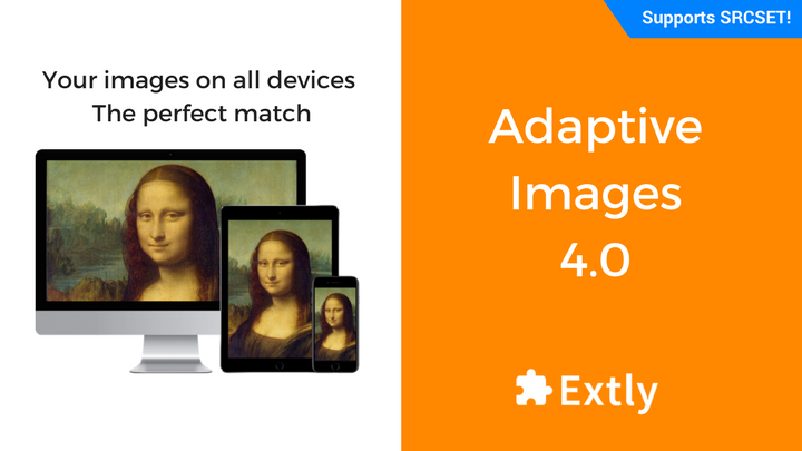 XT Adaptive Images 4: Support of HTML's new responsive image attributes