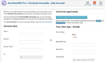AutoTweetNG Pro-Facebook Accounts-Add Account-360