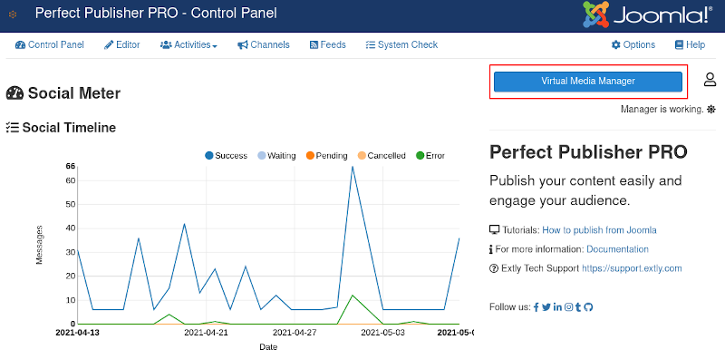 Perfect Publisher - Virtual Manager