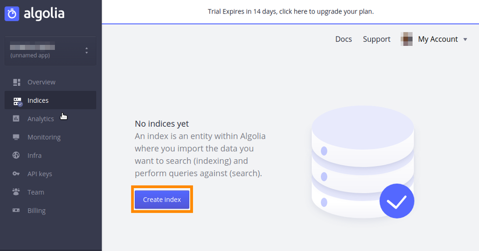 Algolia Indices