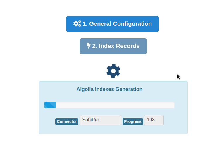 Index Progress