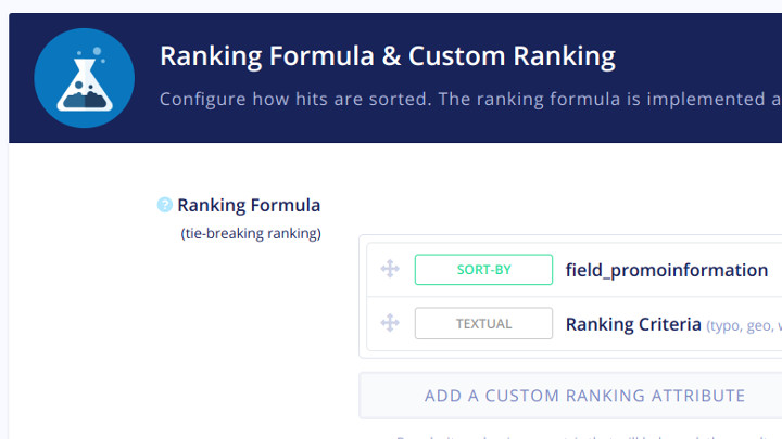 Algolia Ranking