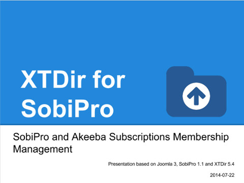 XTDir - SobiPro and Akeeba Subscriptions Membership Management